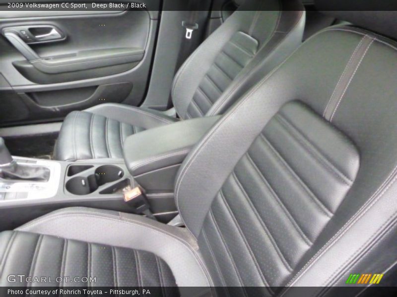 Deep Black / Black 2009 Volkswagen CC Sport