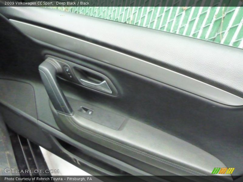 Deep Black / Black 2009 Volkswagen CC Sport
