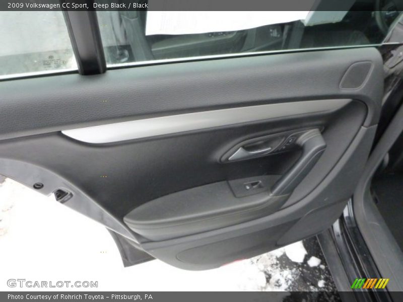 Deep Black / Black 2009 Volkswagen CC Sport