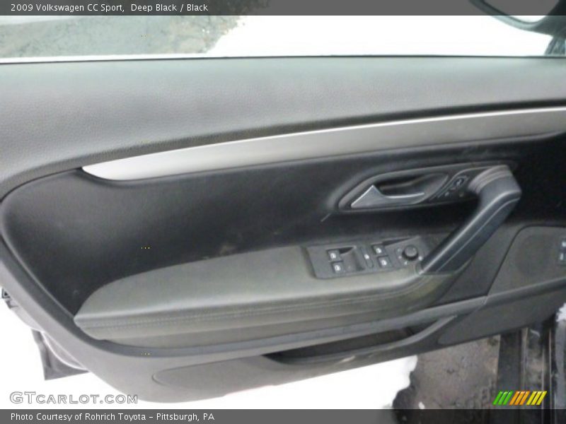 Deep Black / Black 2009 Volkswagen CC Sport