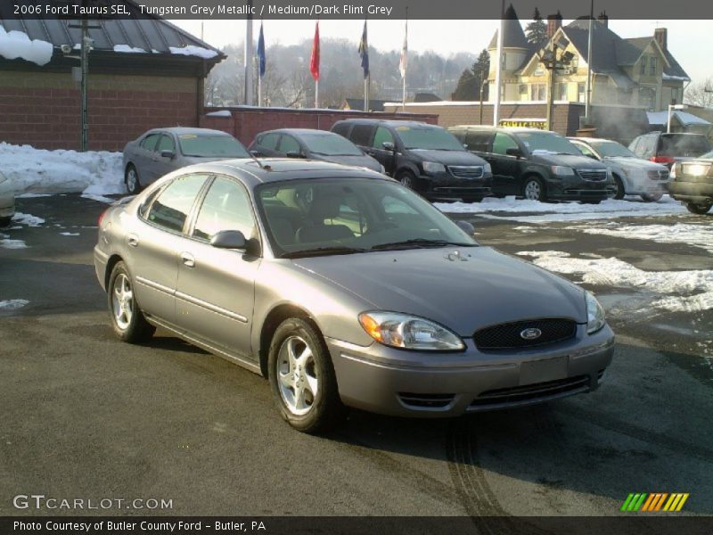Tungsten Grey Metallic / Medium/Dark Flint Grey 2006 Ford Taurus SEL