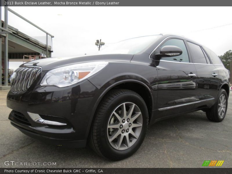 Mocha Bronze Metallic / Ebony Leather 2013 Buick Enclave Leather