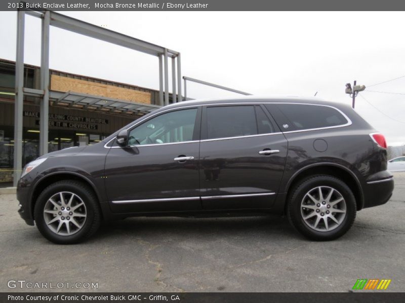 2013 Enclave Leather Mocha Bronze Metallic