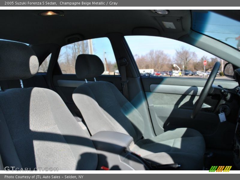 Champagne Beige Metallic / Gray 2005 Suzuki Forenza S Sedan