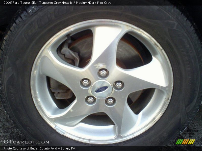 Tungsten Grey Metallic / Medium/Dark Flint Grey 2006 Ford Taurus SEL