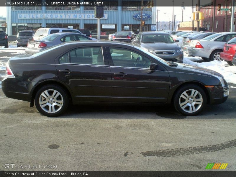 Charcoal Beige Metallic / Camel 2006 Ford Fusion SEL V6