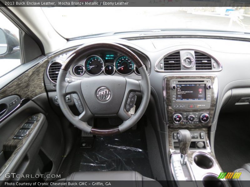 Mocha Bronze Metallic / Ebony Leather 2013 Buick Enclave Leather