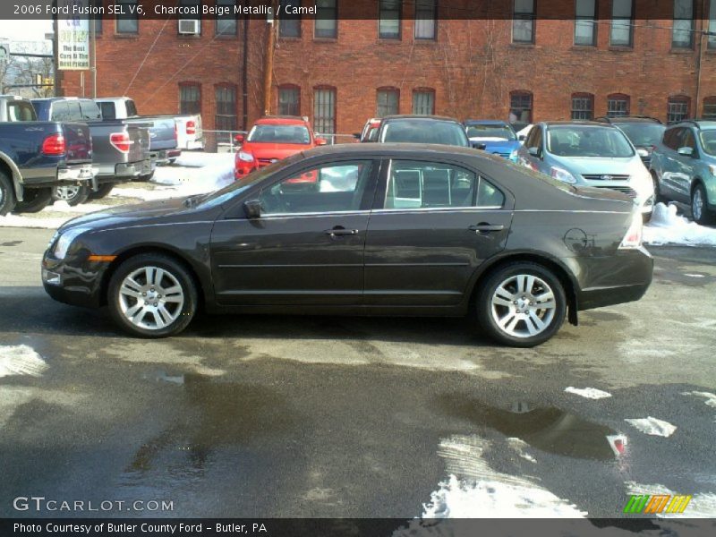 Charcoal Beige Metallic / Camel 2006 Ford Fusion SEL V6