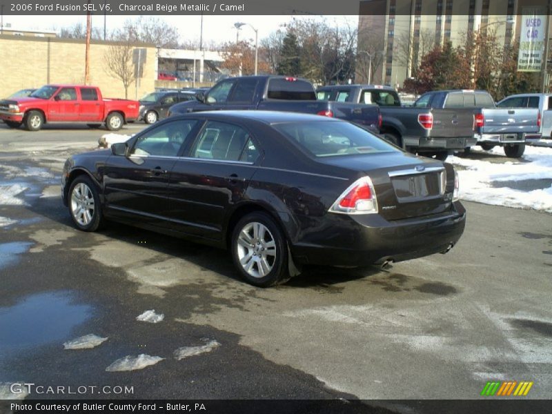 Charcoal Beige Metallic / Camel 2006 Ford Fusion SEL V6