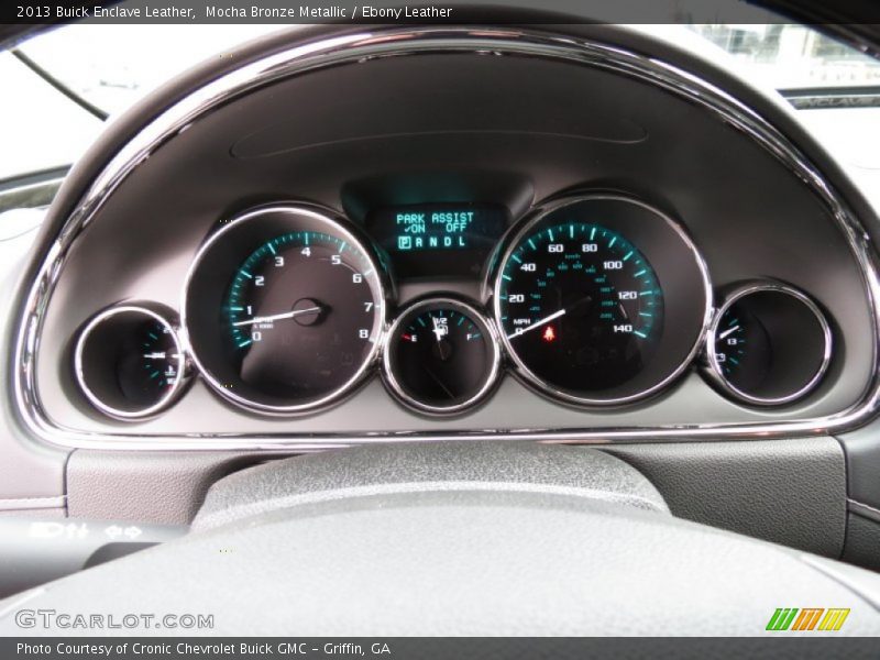  2013 Enclave Leather Leather Gauges