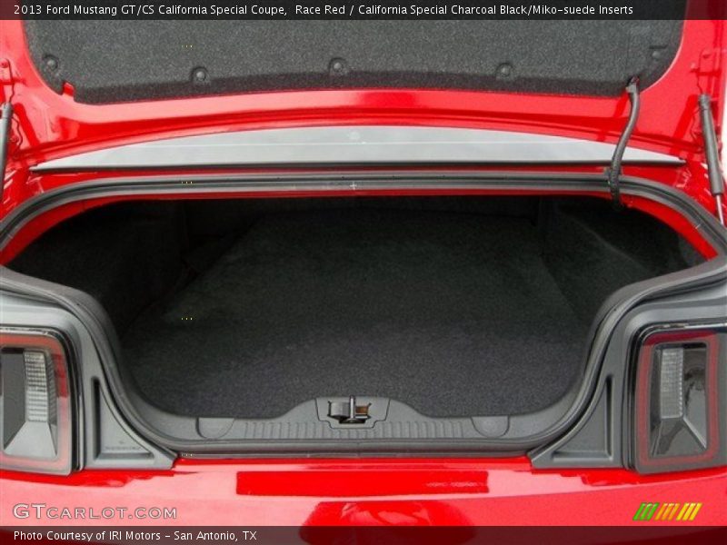  2013 Mustang GT/CS California Special Coupe Trunk