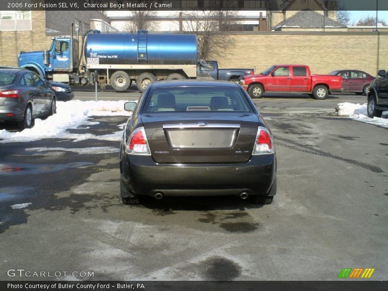 Charcoal Beige Metallic / Camel 2006 Ford Fusion SEL V6