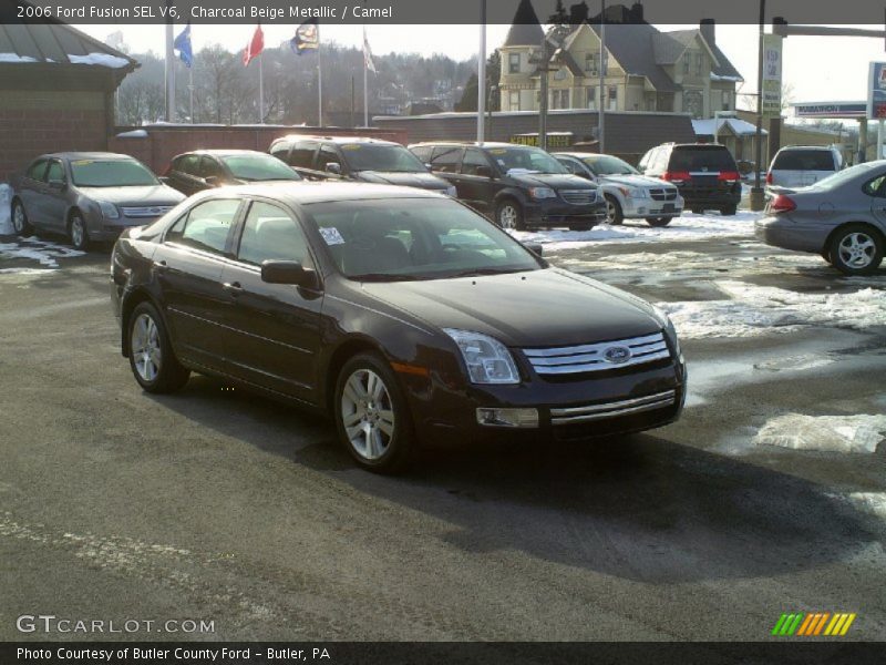 Charcoal Beige Metallic / Camel 2006 Ford Fusion SEL V6