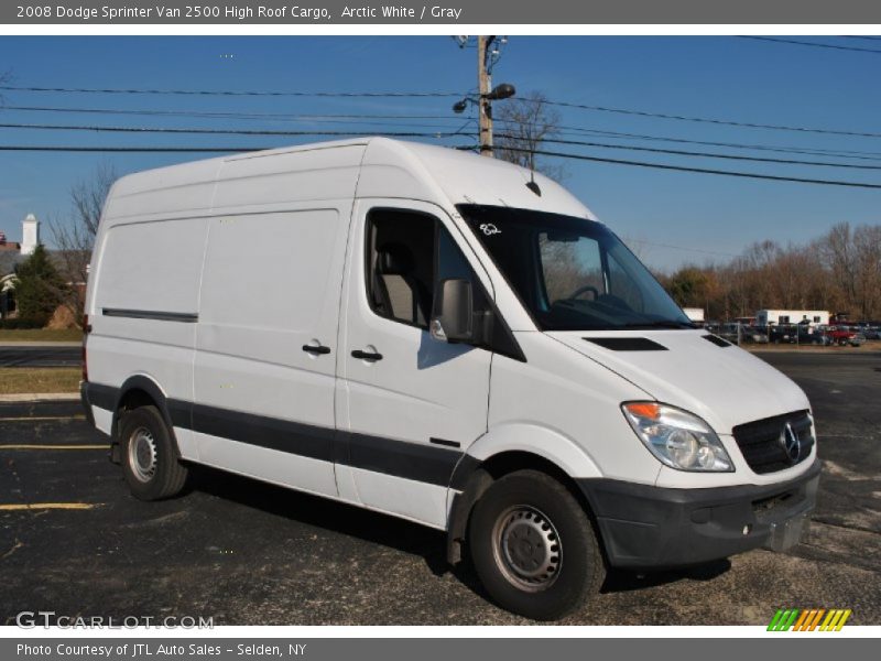 Front 3/4 View of 2008 Sprinter Van 2500 High Roof Cargo