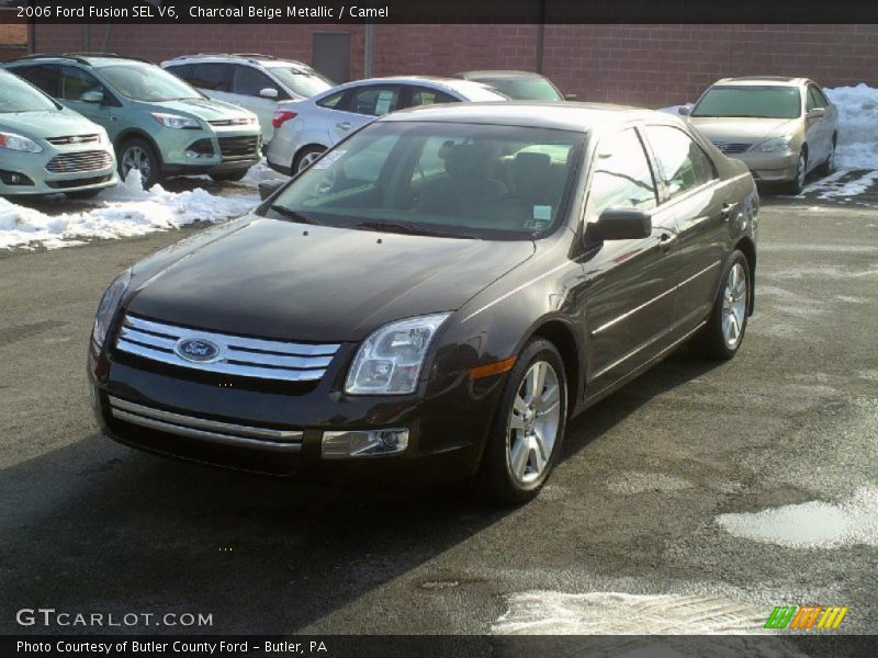 Charcoal Beige Metallic / Camel 2006 Ford Fusion SEL V6
