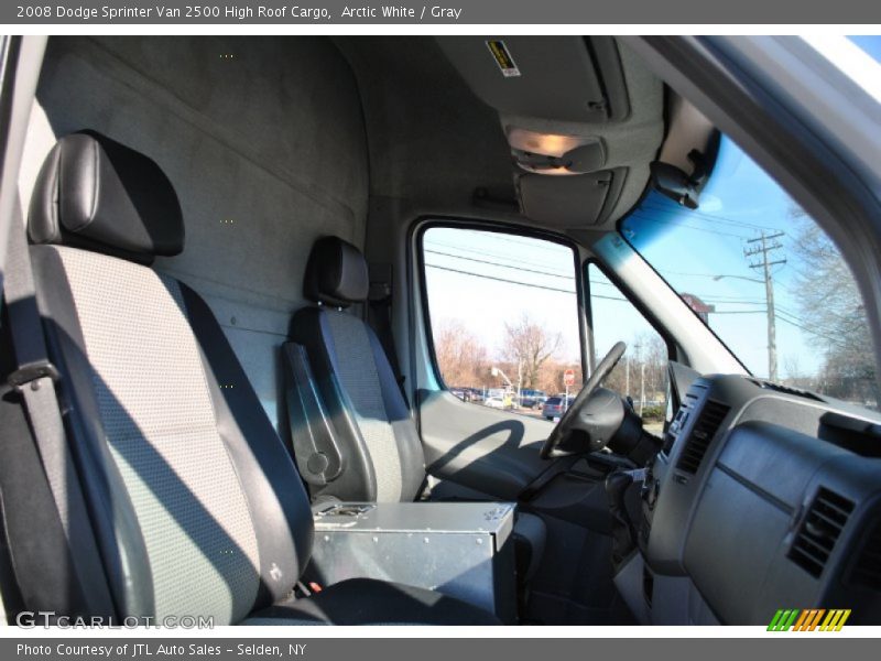 Arctic White / Gray 2008 Dodge Sprinter Van 2500 High Roof Cargo