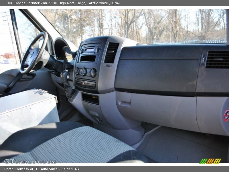 Arctic White / Gray 2008 Dodge Sprinter Van 2500 High Roof Cargo