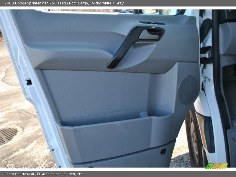 Arctic White / Gray 2008 Dodge Sprinter Van 2500 High Roof Cargo