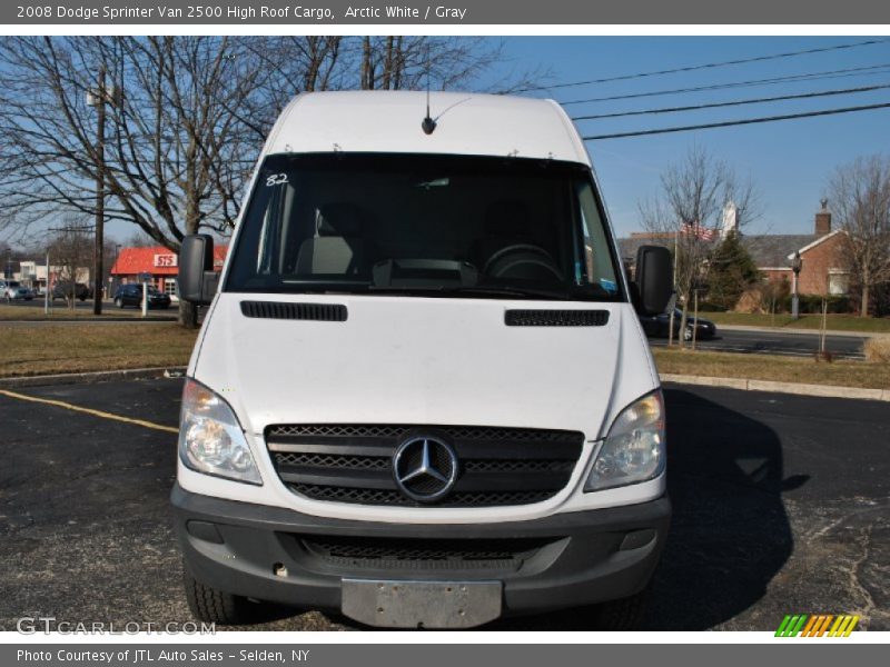 Arctic White / Gray 2008 Dodge Sprinter Van 2500 High Roof Cargo