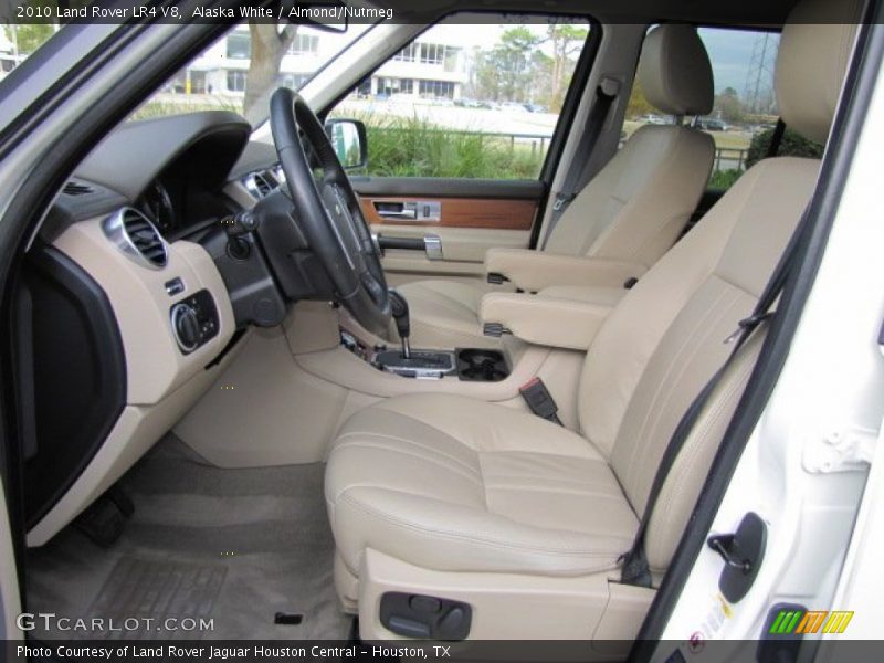 Alaska White / Almond/Nutmeg 2010 Land Rover LR4 V8