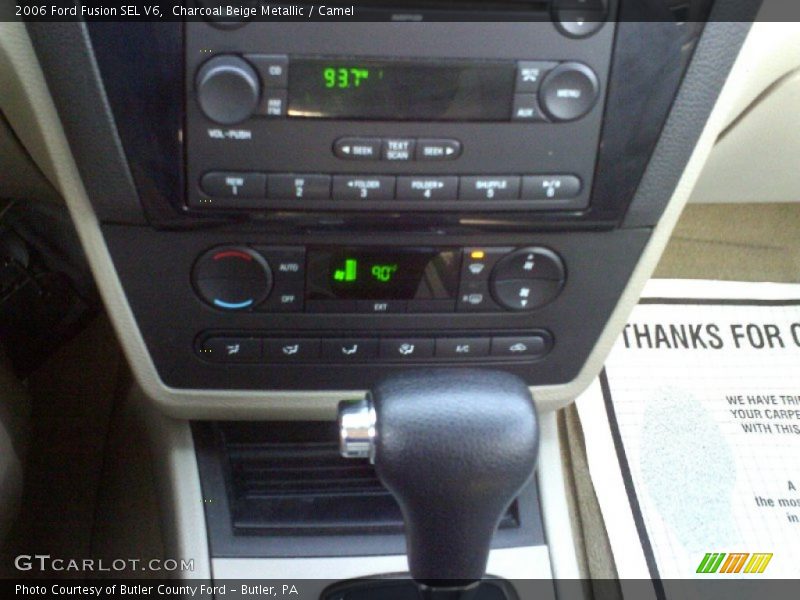 Charcoal Beige Metallic / Camel 2006 Ford Fusion SEL V6