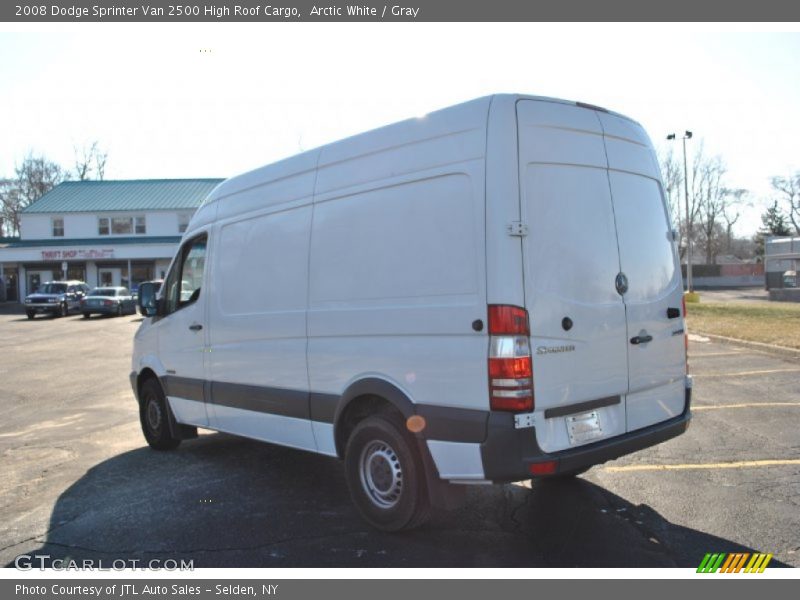 Arctic White / Gray 2008 Dodge Sprinter Van 2500 High Roof Cargo