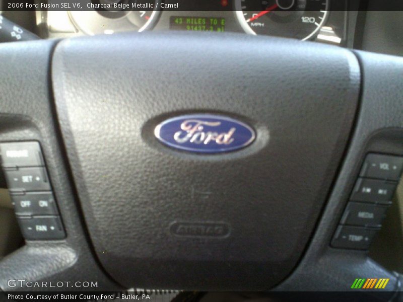 Charcoal Beige Metallic / Camel 2006 Ford Fusion SEL V6