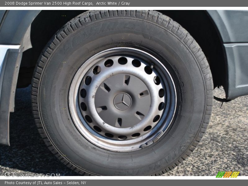 Arctic White / Gray 2008 Dodge Sprinter Van 2500 High Roof Cargo