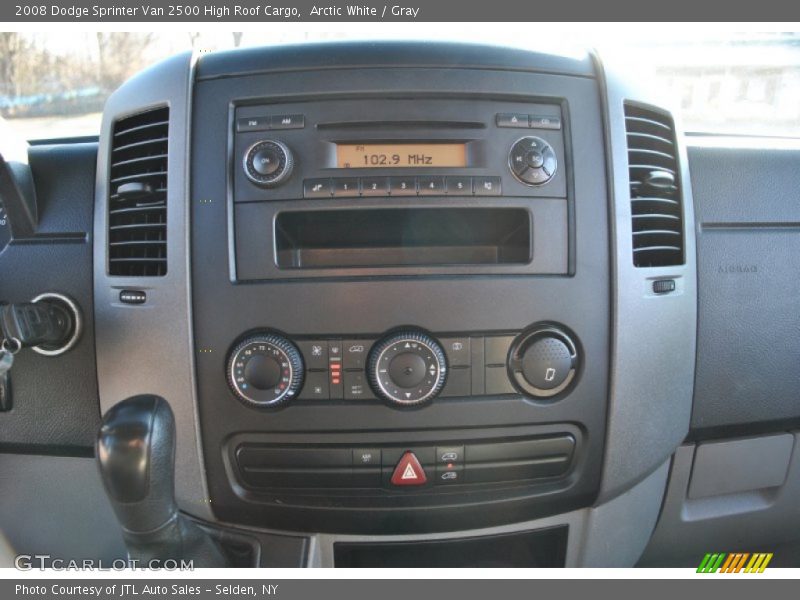 Arctic White / Gray 2008 Dodge Sprinter Van 2500 High Roof Cargo