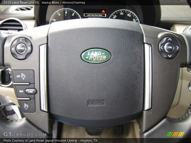 Alaska White / Almond/Nutmeg 2010 Land Rover LR4 V8