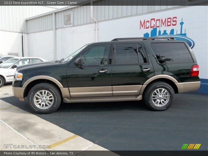 Green Gem / Camel 2013 Ford Expedition XLT