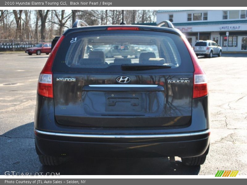 Black Noir Pearl / Beige 2010 Hyundai Elantra Touring GLS