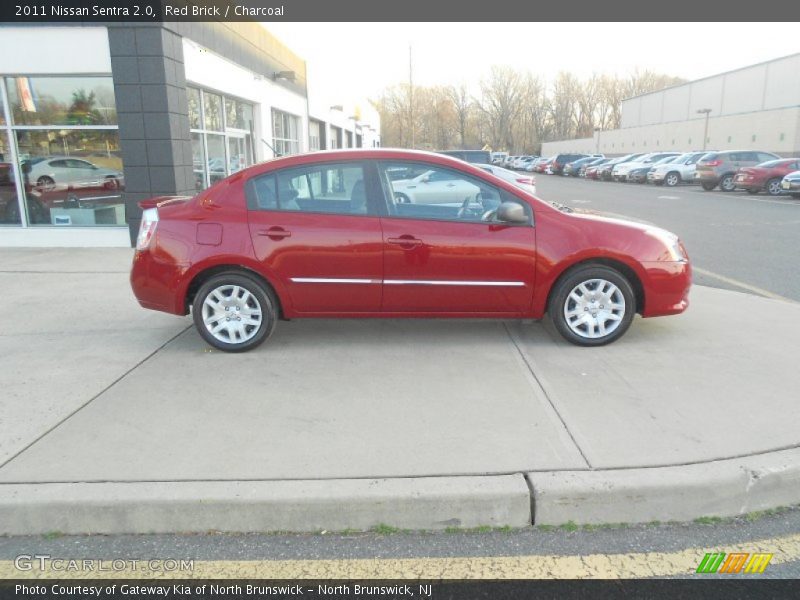 Red Brick / Charcoal 2011 Nissan Sentra 2.0