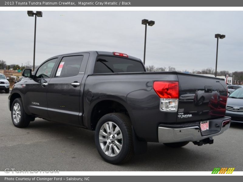 Magnetic Gray Metallic / Black 2013 Toyota Tundra Platinum CrewMax