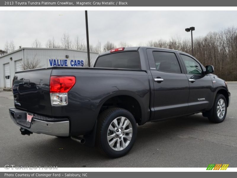 Magnetic Gray Metallic / Black 2013 Toyota Tundra Platinum CrewMax