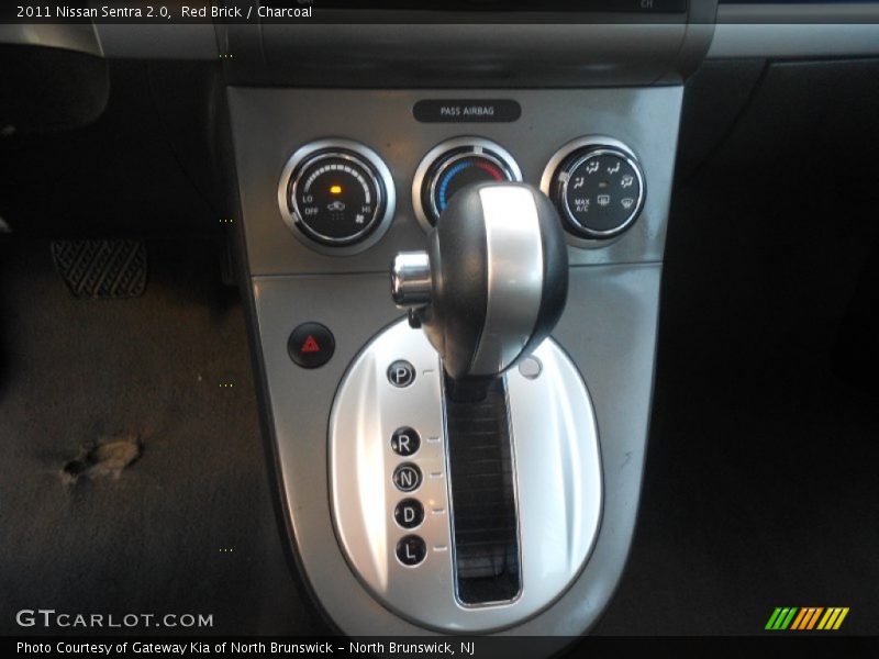 Red Brick / Charcoal 2011 Nissan Sentra 2.0