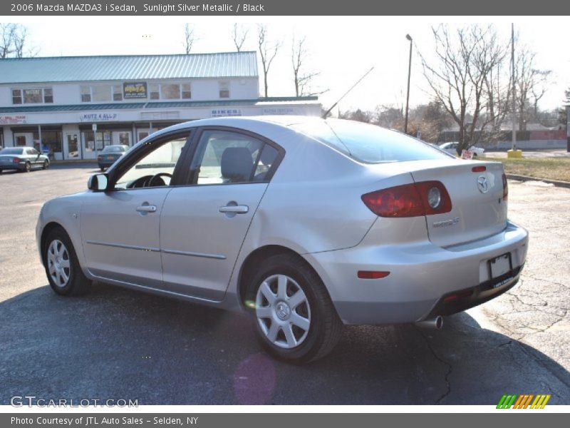 Sunlight Silver Metallic / Black 2006 Mazda MAZDA3 i Sedan