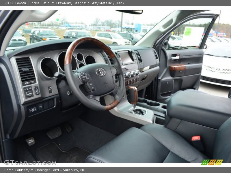  2013 Tundra Platinum CrewMax Black Interior