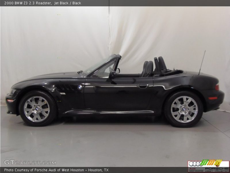 Jet Black / Black 2000 BMW Z3 2.3 Roadster