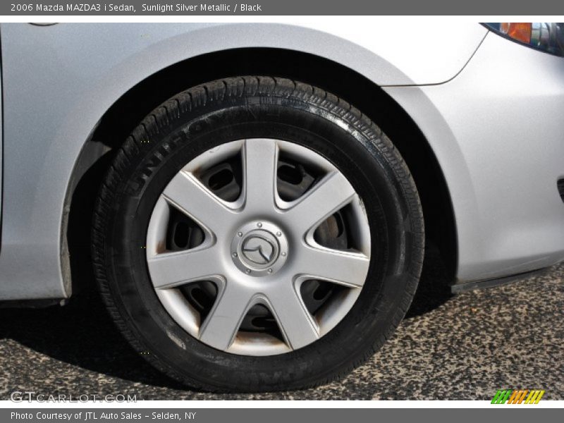 Sunlight Silver Metallic / Black 2006 Mazda MAZDA3 i Sedan
