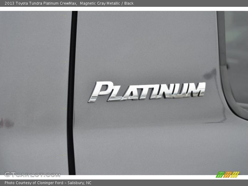  2013 Tundra Platinum CrewMax Logo