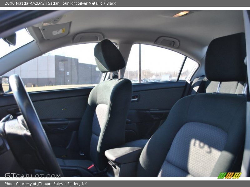 Sunlight Silver Metallic / Black 2006 Mazda MAZDA3 i Sedan