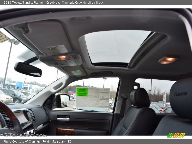 Magnetic Gray Metallic / Black 2013 Toyota Tundra Platinum CrewMax