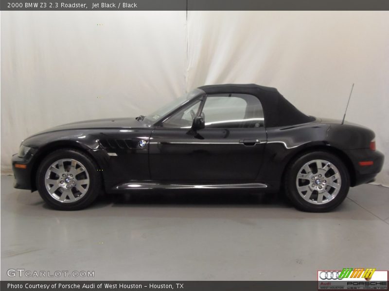 Jet Black / Black 2000 BMW Z3 2.3 Roadster