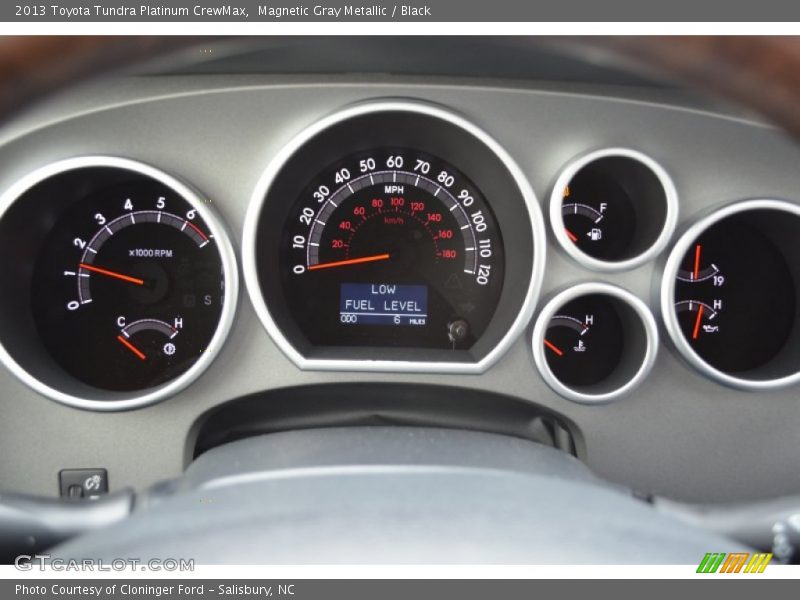  2013 Tundra Platinum CrewMax Platinum CrewMax Gauges