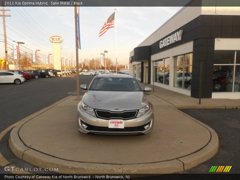 Satin Metal / Black 2011 Kia Optima Hybrid