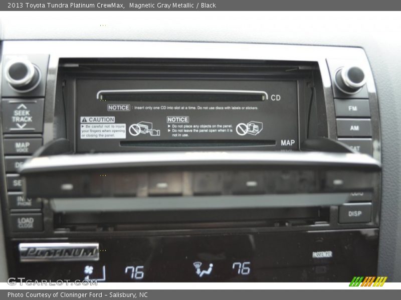 Audio System of 2013 Tundra Platinum CrewMax