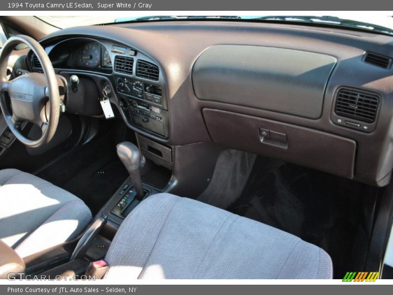 Super White / Gray 1994 Toyota Camry LE Sedan