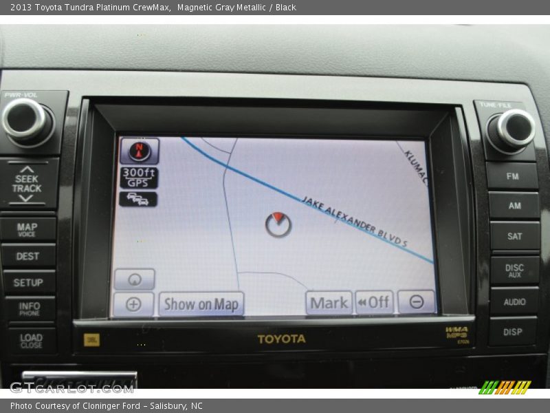 Navigation of 2013 Tundra Platinum CrewMax