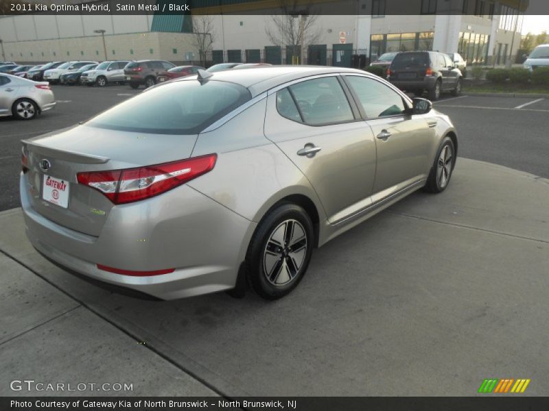 Satin Metal / Black 2011 Kia Optima Hybrid